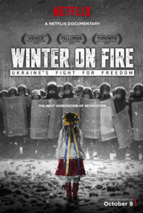 Cartaz do filme WINTER ON FIRE: UKRAINE’S FIGHT FOR FREEDOM