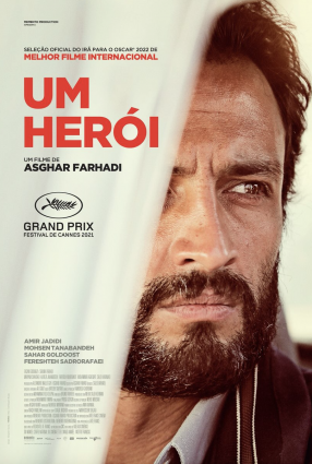 Cartaz do filme UM HERÓI – Ghahreman