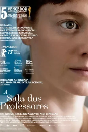 Cartaz do filme A SALA DOS PROFESSORES – The Teachers’ Lounge