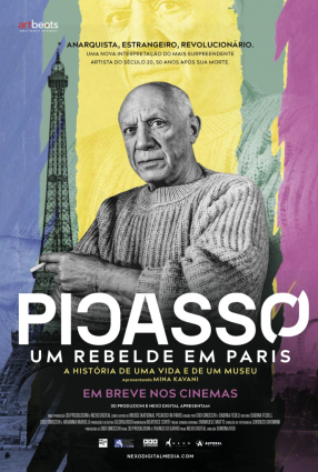 Cartaz do filme PICASSO – UM REBELDE EM PARIS – Picasso, Un ribelle a Parigi – Storia di una vita e di un museo
